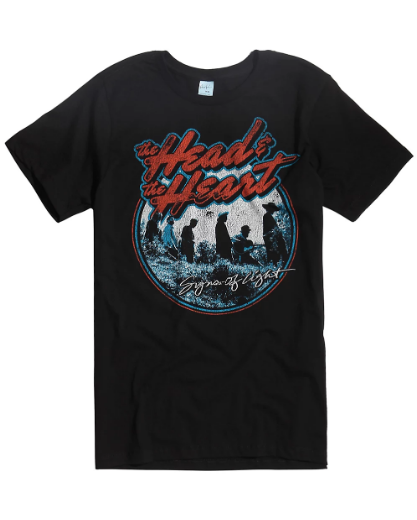 the head and the heart t shirt